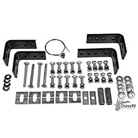 OpenOptics 10 Bolt Wheel Hitch Rail Install Kit